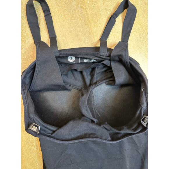 NWT Kindred Bravely Cotton Nursing Tank BLACK Small - Picture 3 of 5